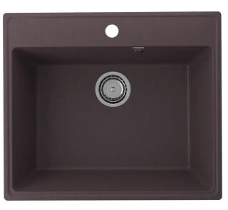 Кухонная мойка Ulgran Quartz Forte 580-06 трюфель